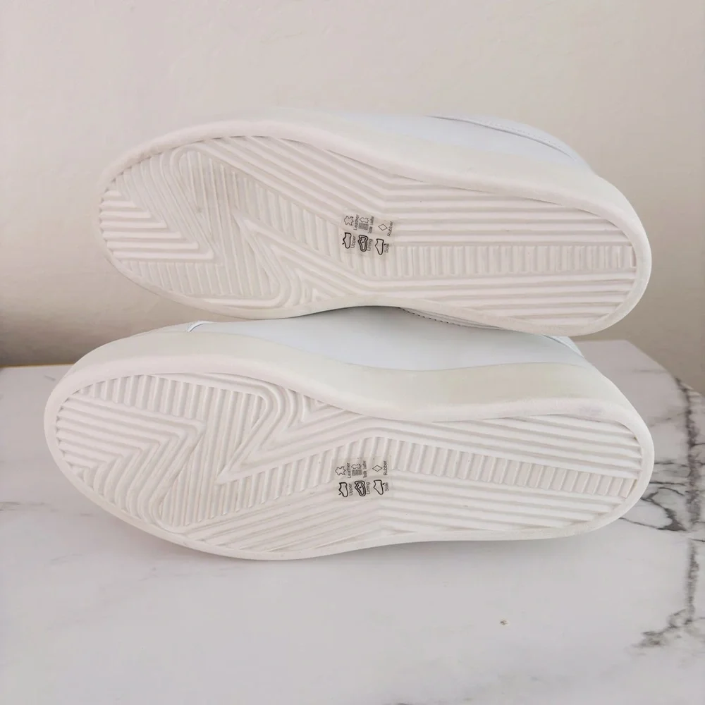 Rag & Bone Retro‎ Pro Leather Chunky Sneakers Size 39 US 9 White Black Ortholite